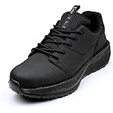 Xena Workwear Astra Composite Toe Women's Athletic Work Shoes, Slip & Puncture Resistant, ASTM F2413 Certified, Perforated Action Leather
