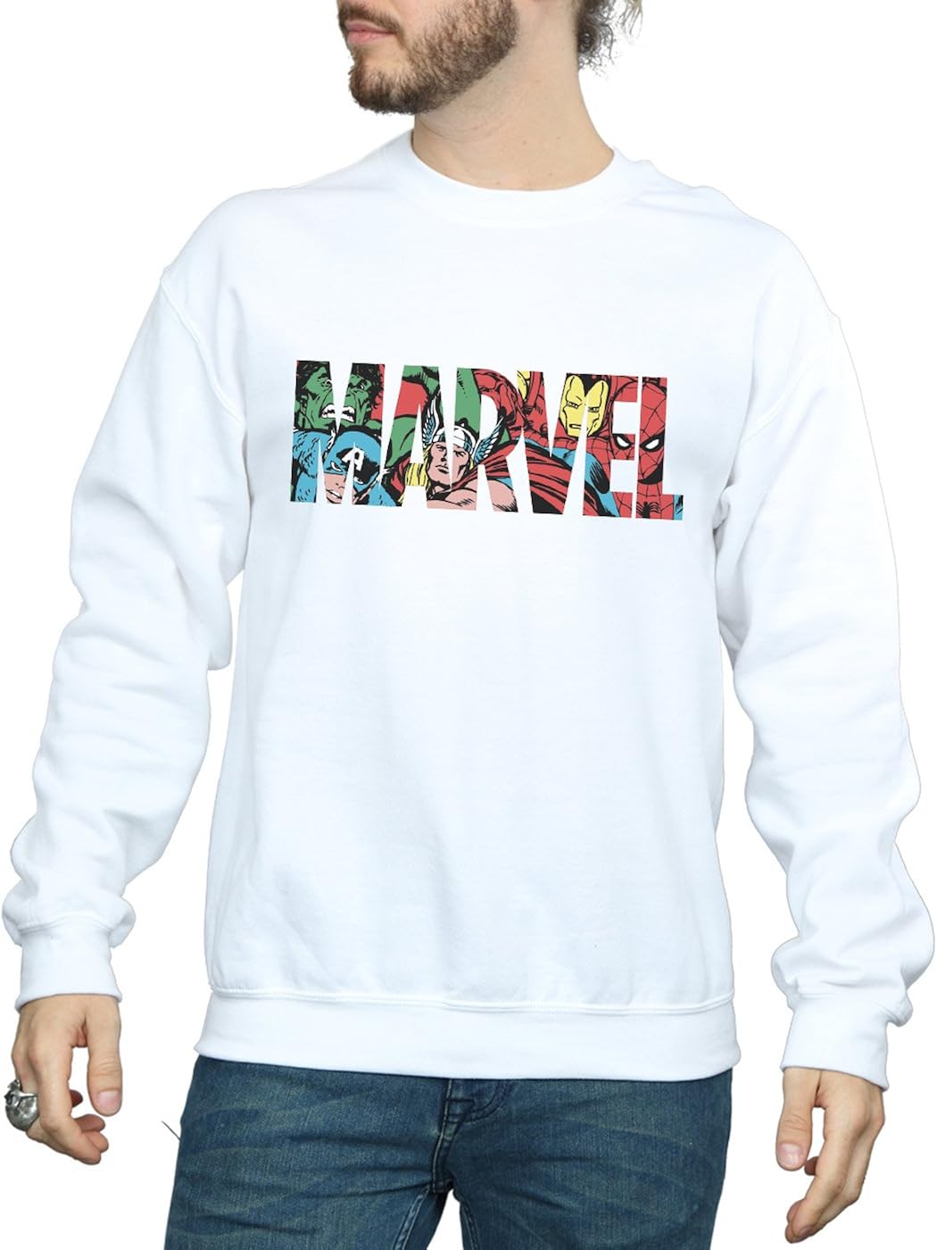 marvel comics sweatshirt
