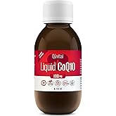 Q10Vital CoQ10 100 mg Liquid | Superior Absorption – Up to 9 Times Better Absorption | Strong Antioxidant for Heart Health, Energy Production, Anti-Aging, and Skin Health | Sugar-Free | Apple Flavor