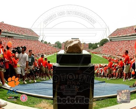 Amazoncom Howards Rock At Memorial Stadium Clemson