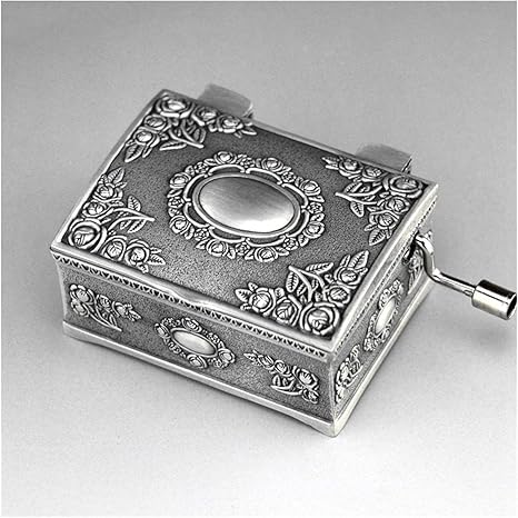 Amazon Co Jp オルゴール 宝箱エンボスハンドクランクプリンセスジュエリー金属音楽ボックスミュージカルジュエリーボックス誕生日プレゼントガールズハニー キッズギフト Color 02 ホーム キッチン