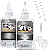 Silicone Treadmill Belt Lubricant - 7oz Lube with Application Tubes, 100% Silicone Oil for Most Treadmill Lubrication - High 