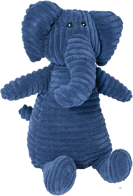 Jouet Couineur Pour Chien Grande Peluche D Elephant Bleu 44 Cm Amazon Fr Animalerie