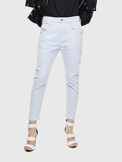 Amazon ディーゼル Diesel レディース ボーイフレンドフィットカラーデニム 00sv1z009bx 26inch ブルー 86r ジーンズ 通販