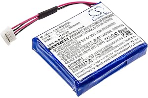 LIONX Battery for Alarm System IQ Panel 2 IQ Panel 2 Plus IQ Panel 2 Touch Panel QR0041-840 SP584646-1S2P CS-LQS200SL 3000mAh / 11.10Wh Li-Polymer