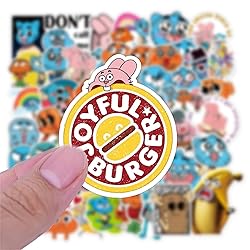 Gogailen 50pcs The Amazing World of Gumball