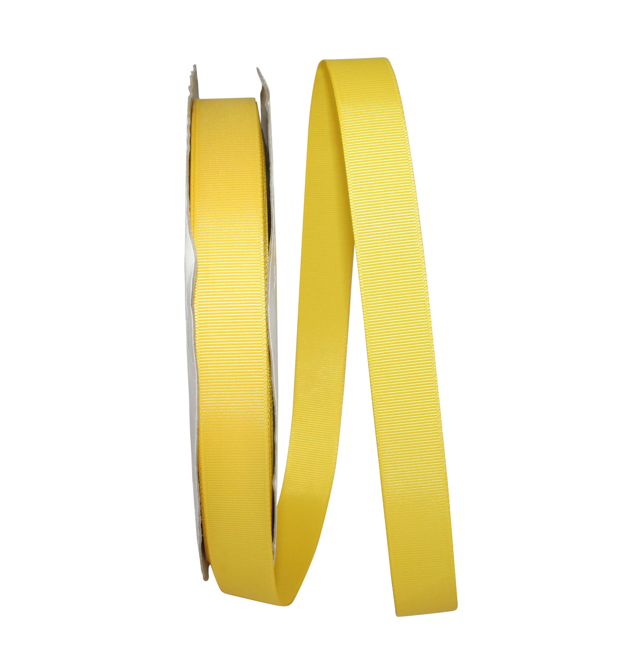 Photo 1 of Reliant Ribbon Grosgrain Style Ribbon, 7/8 Inch X 100 Yards, Yellow