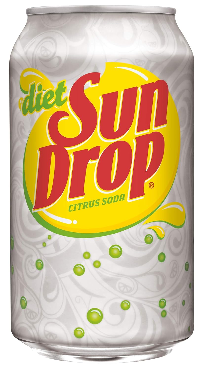 Diet Sun Drop Citrus Soda, 12 Fluid 
