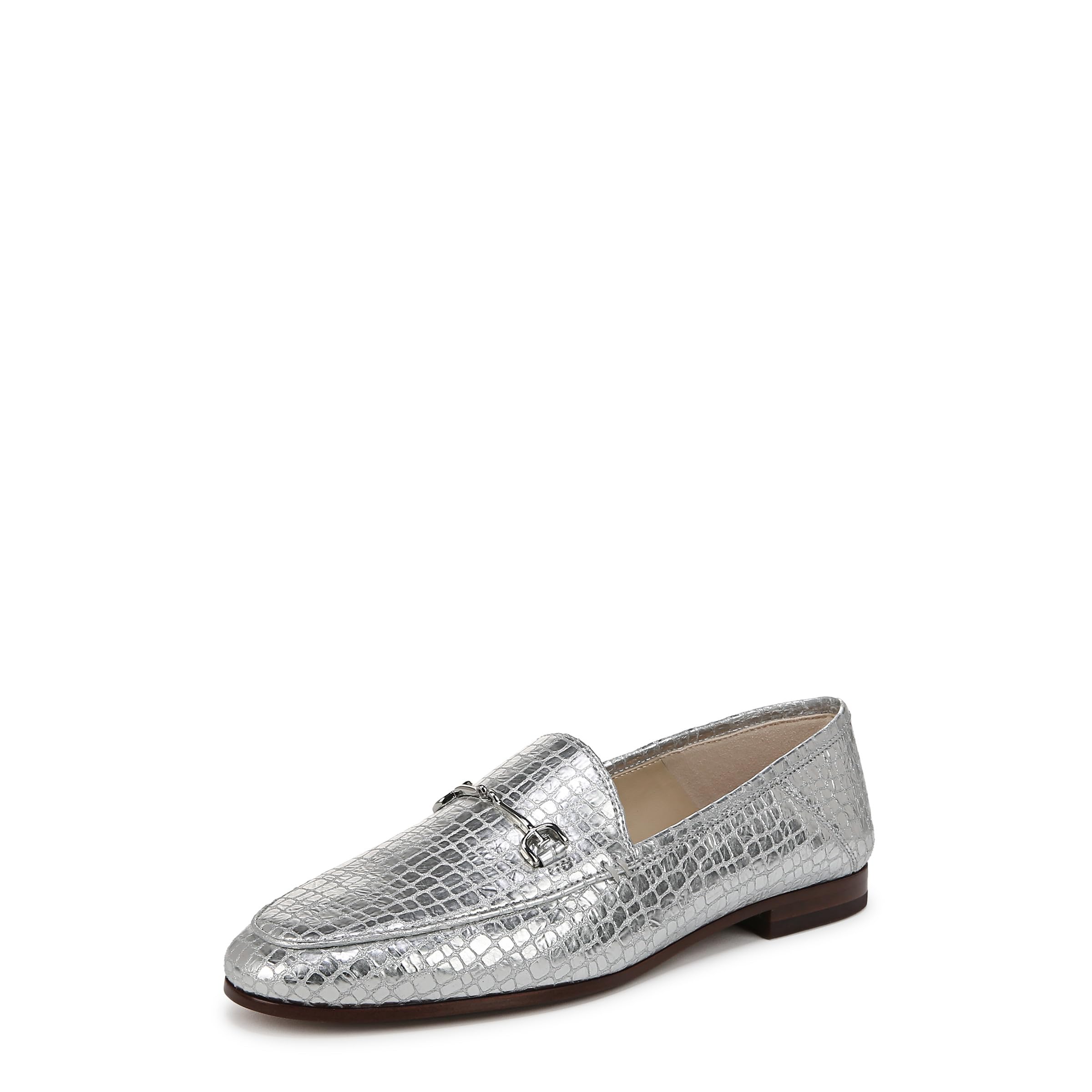 Sam Edelman Women's Loraine Loafer, Soft Silver, 5.5 Image
