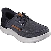 Skechers Mens Slip-ins Rf: Hasting - Niko Moc Toe Bungee Lace Slip-on Shoes
