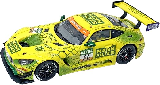 Amazon Com Carrera Mercedes Amg Gt3 Mann Filter Team Hip No 47 1 32 Scale Digital Slot Car Racing Vehicle For Carrera Digital Slot Car Race Tracks Toys Games