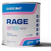 Evercoat Rage Optex - Sanding Body Filler for Steel, Fiberglass, Aluminum and More - 128 Fl Oz