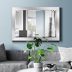 Renditions Gallery Rustic Rectangular Silver Wood
