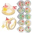 GALPADA 24pcs Colorful Flower Condoms Safe Sleeve Adult Sex Life Supplies Ultra- Thin Health Products Gifts (Small Flower)