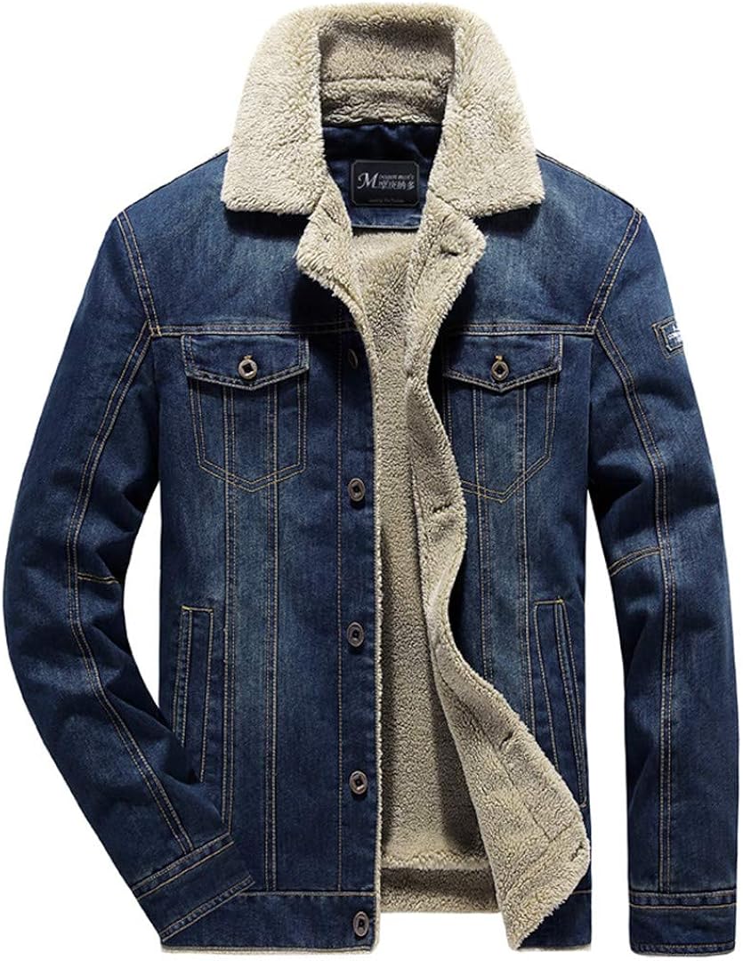 vintage denim bomber jacket