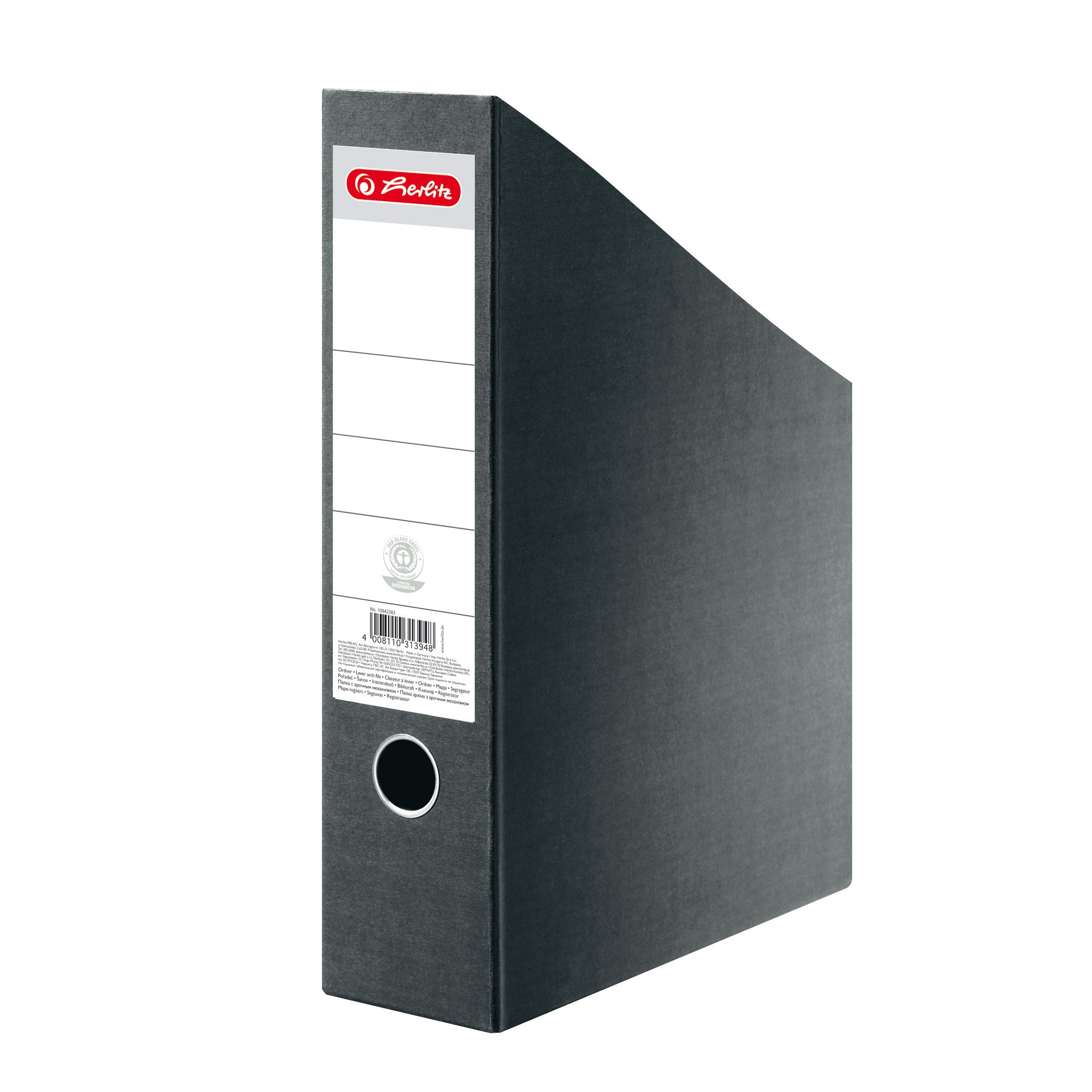 Herlitz Fiberboard A4 Magazine Rack - Grey