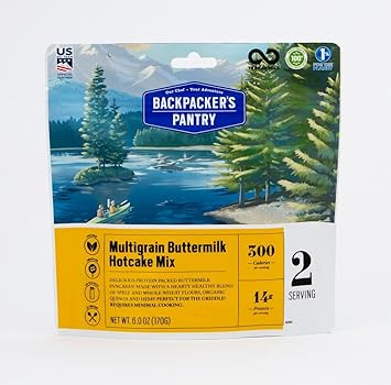 Amazon Com Backpacker S Pantry Multigrain Buttermilk Hotcake Mix