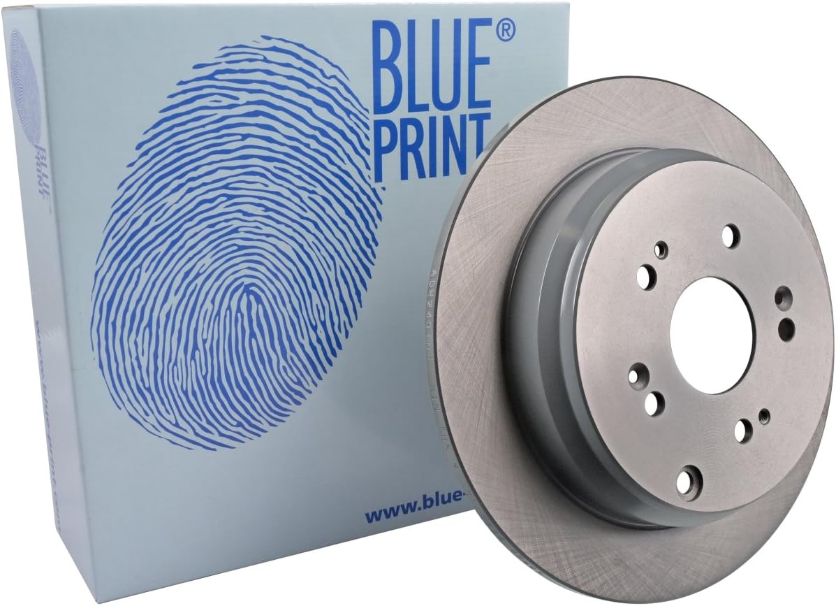 Blue Print ADH243105 Brake Disc Set (2 Brake Disc) rear, full, No. of Holes 5, blueprint