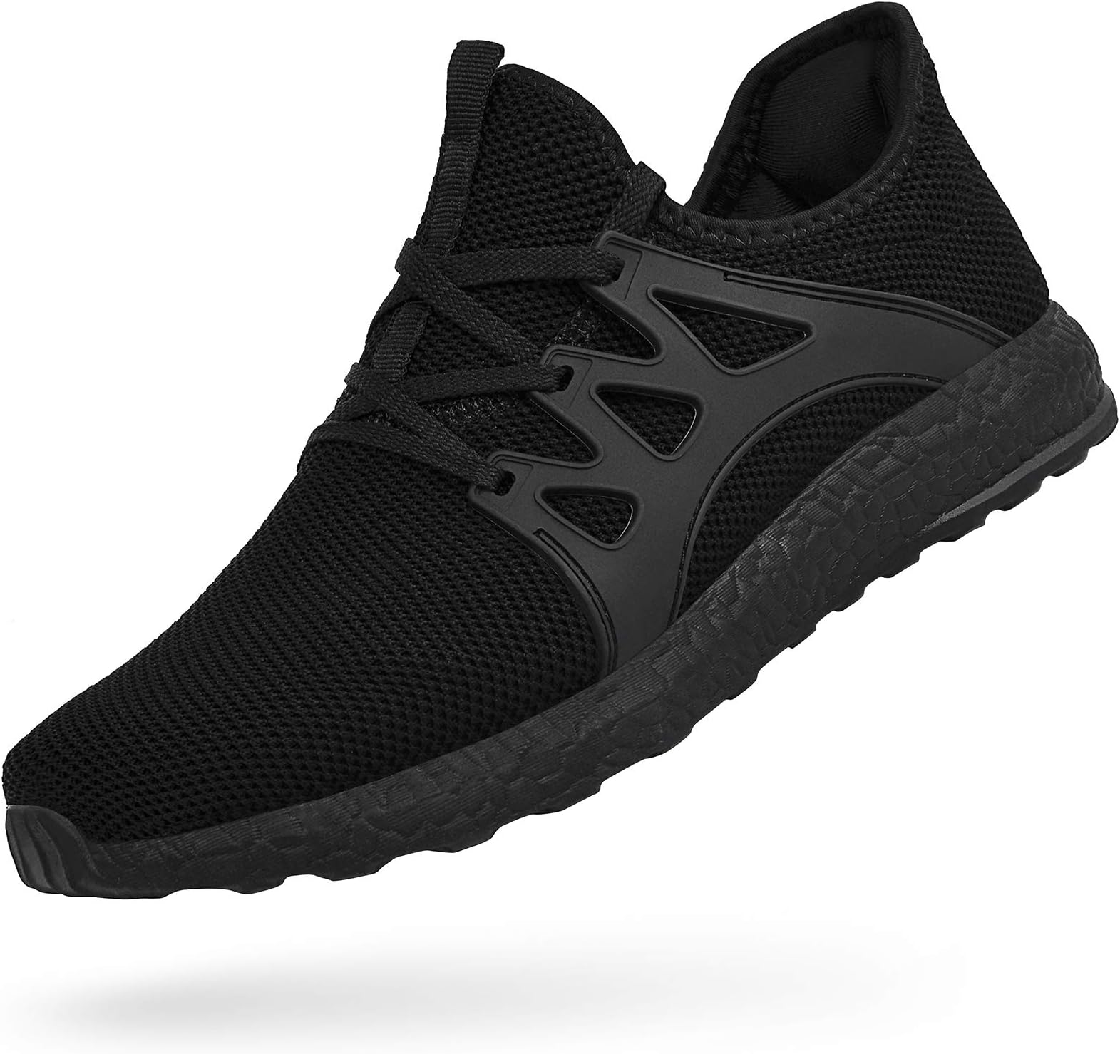 MARSVOVO Womens Non Slip Sneakers Lightweight Air Knitted Walking Running Shoes
