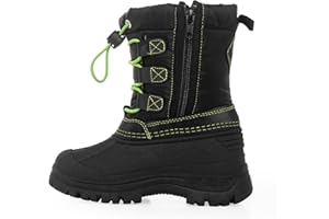 NORTY Waterproof Artic Snow Boots Rated Below Zero for Toddler Kids Boys and Girls