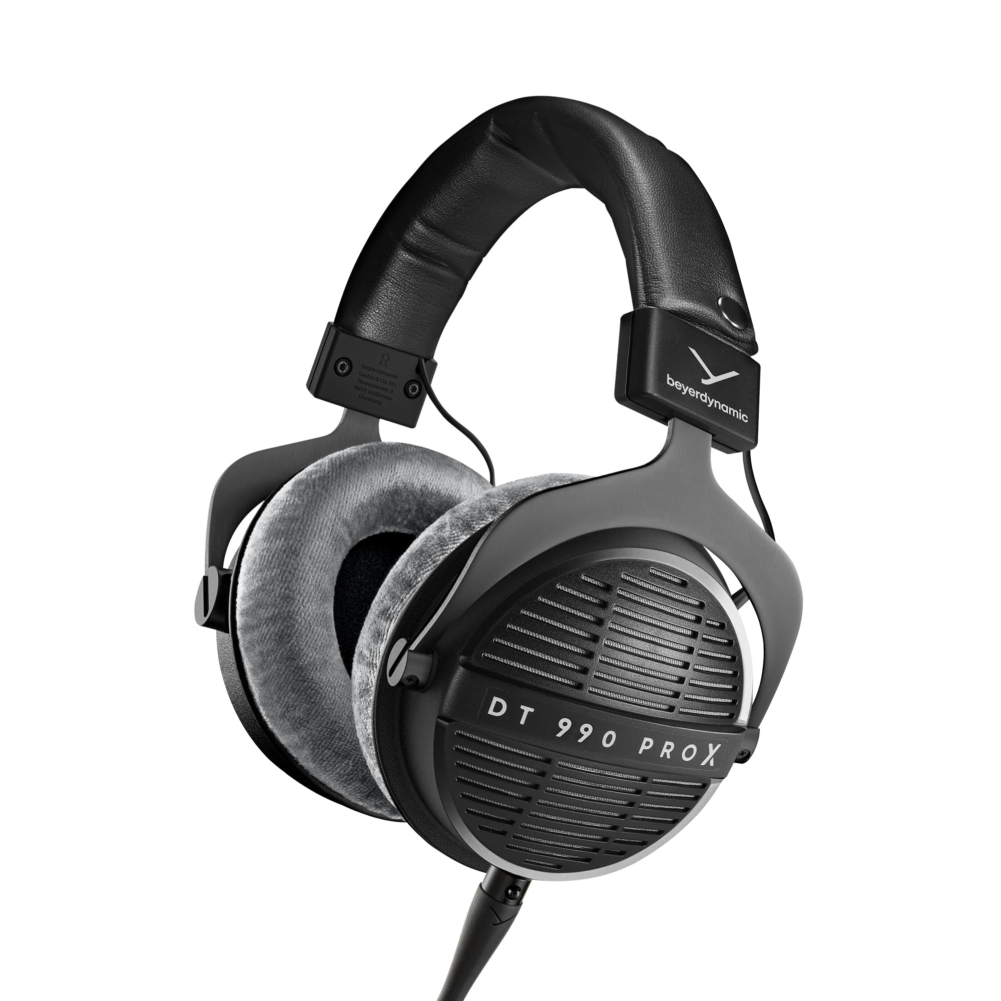 beyerdynamic DT 990 Pro X Over-Ear Studio Wired Headphones for Mixing, Mastering, and Editing (Open) with Detachable Cable Handmade in Germany (48 Ohms, Black)