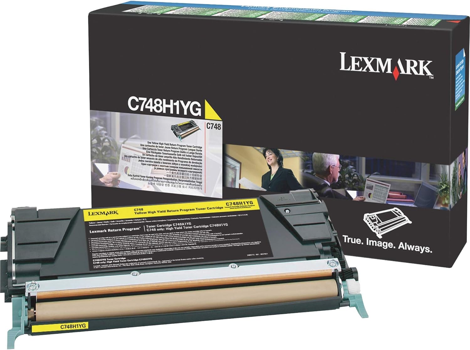 Lexmark C748H1YG Laser Toner for C748 - Yellow