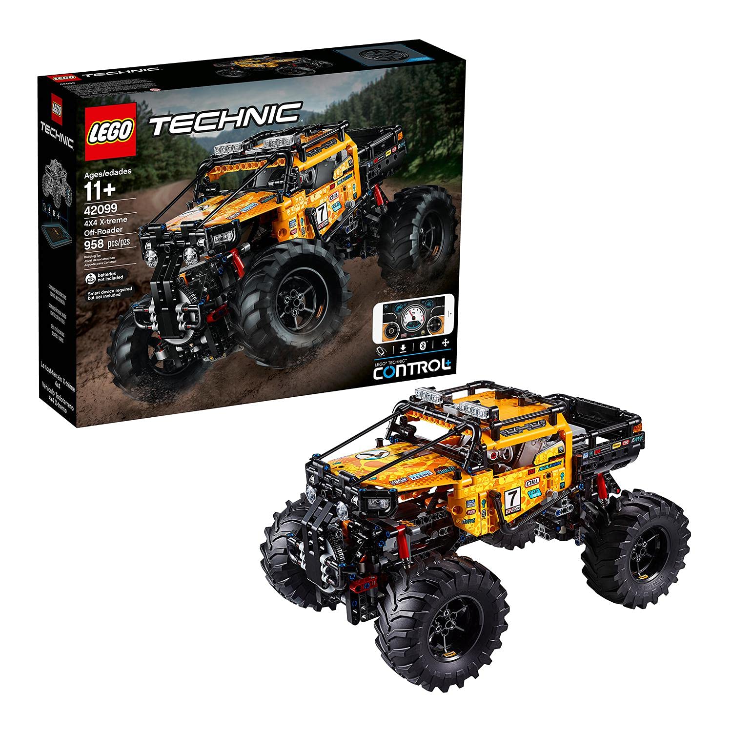 Lego Technic - Le Tout-Terrain X-Trême, Jeu Garçon Et Fille 11 Ans Et Plus, Jeu De Construction 958 Pièces - 42099