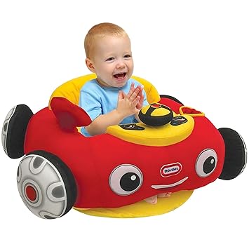 Amazon Com Cozy Coupe Infant Plush Floor Chair Baby Soft Seats