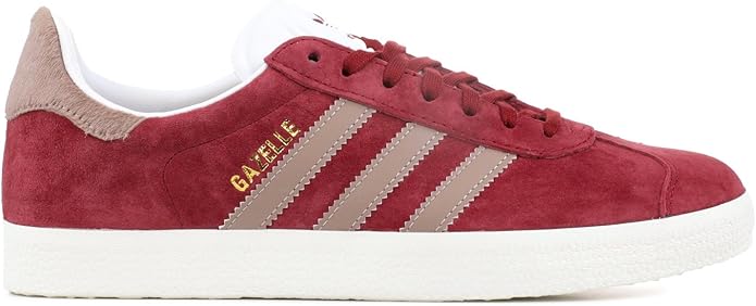 adidas gazelle cream and red