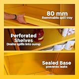 Horison Industries COSHH Fire Proof Storage Cabinet 700x355x305mm view 5