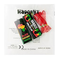 Haooryx Black History Month Bookmarks - 240Pcs
