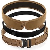 Tuxapo Quick Release Belt 1.75 Inch Inner & Outer MOLLE Tactical Belt with Anti-Slip Pad