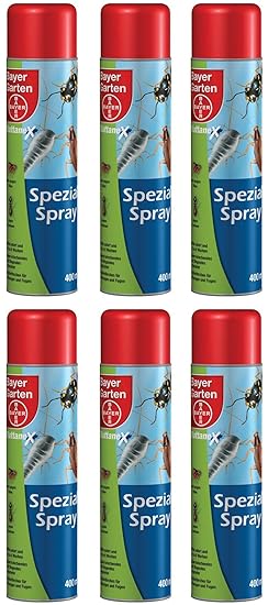 6 x 400 ml Bayer Blattanex Ungeziefer Spezial-Spray