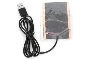 USB Carbon Fiber Heating Film Bending Portable Heater Safe Constant Temperature Pad for Reptiles More