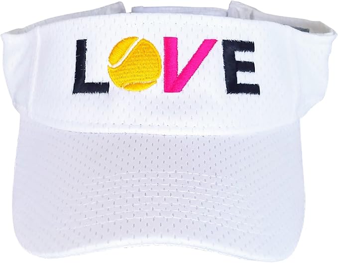 Love Tennis Visor. Perfect Tennis Visors for Women White at Amazon