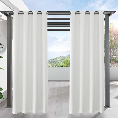Amazon Com Lifonder Privacy Porch Outdoor Curtains Outdoor