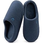 ULTRAIDEAS Men's Comfy Memory Foam Slippers Indoor, House Slippers for Men Non-Slip
