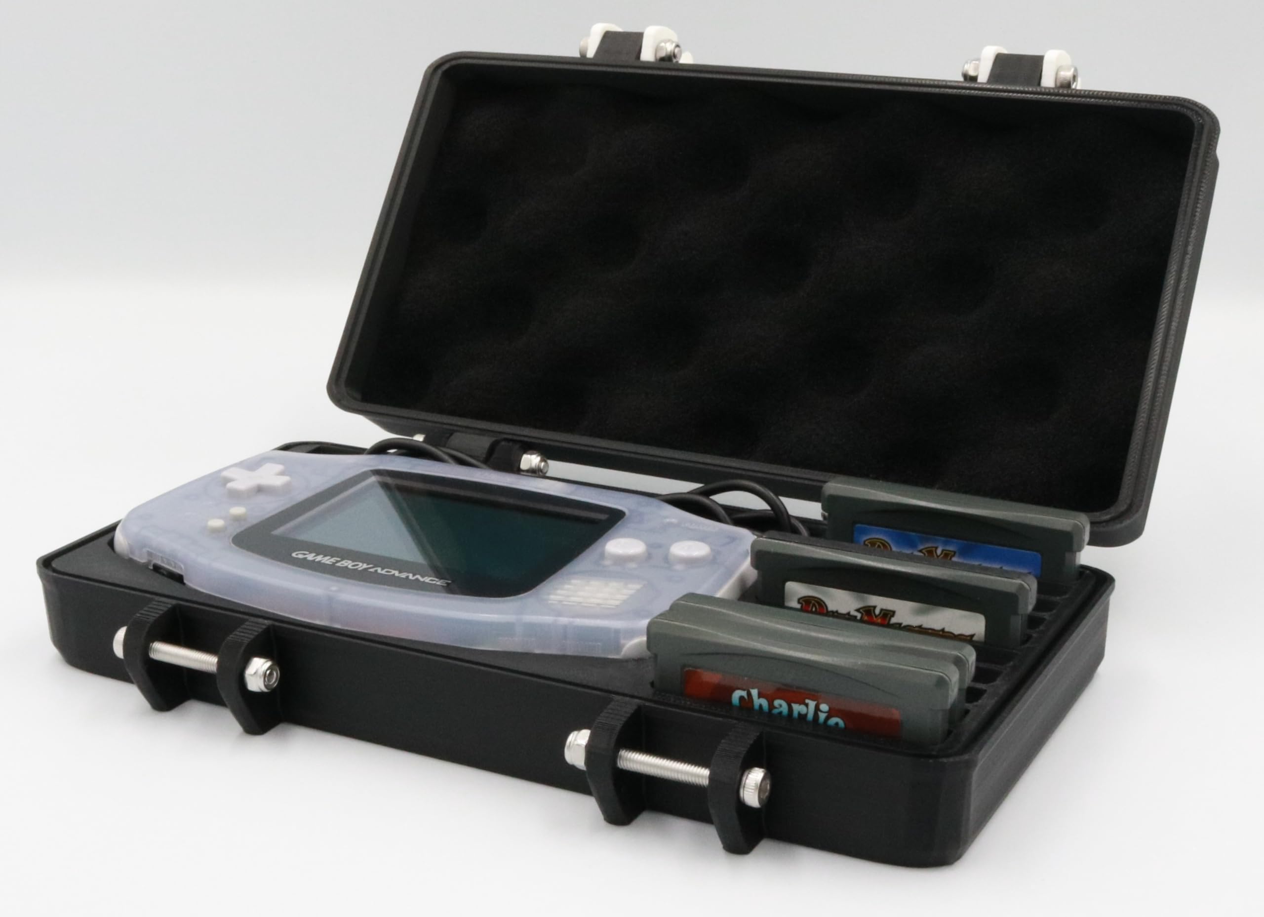 Game Boy Advance Original Rugged Protective Carrying Case - Holds 10 + 1 Games - Perfect Fit