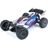 ARRMA Typhon GROM 4x4 RC Buggy, RTR, Blue/Silver | Smart Small Scale, Battery &amp; Charger Included, ARA2106T1