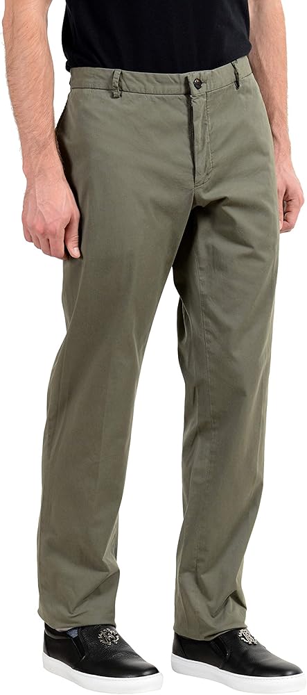 Olive green casual pants Clearance