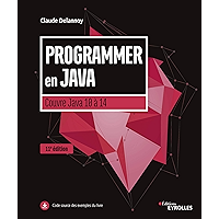 Programmer en Java: Couvre Java 10 à Java 14 - 11e édition (Noire) (French Edition) book cover