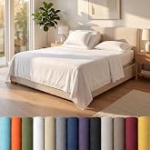 Royal Bliss 1900 Top Split California King - 4 Pcs Set - Cal King Split Top Deep Pocket Sheet Set - Split Top California King Sheets Sets for Adjustable Bed - Double Brushed Microfiber (White)