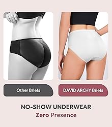 DAVID ARCHY Womens Underwear, Bamboo Rayon Women's