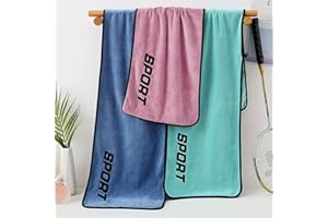 3 Pack Cooling Towels Ice Towel,Soft Breathable Chilly Towel,Microfiber Towel for Yoga,Sport,Running,Gym,Workout,Camping,Fitn