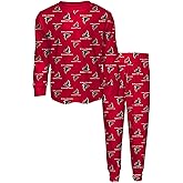 Outerstuff Toddler NFL All-Over-Print Long Sleeve T-Shirt and Pants Sleep Set