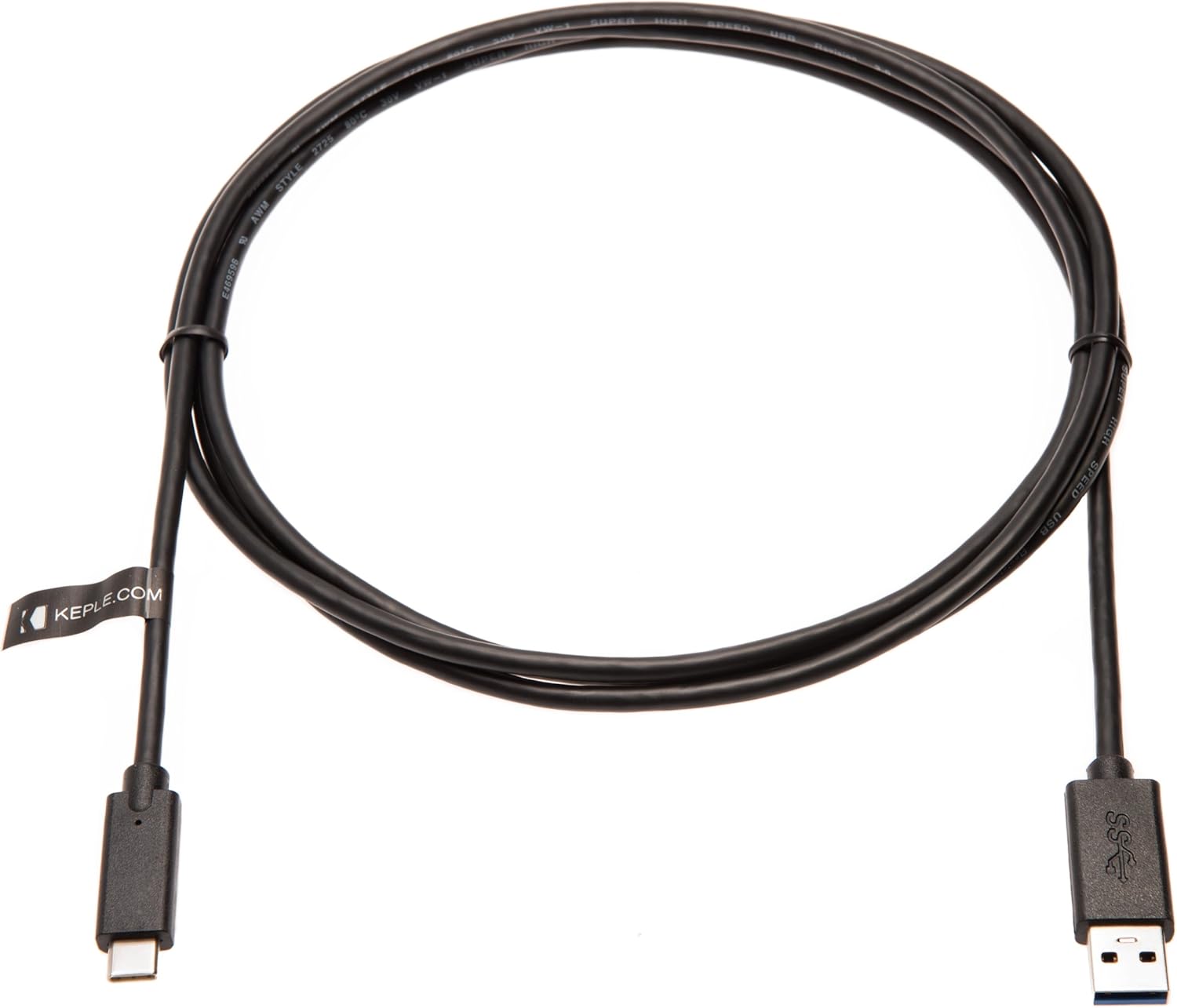 Type C USB Cable to USB Phone Charger Connector Compatible with BlackBerry, Evolve, Evolve X, KEY2, Keyone, Motion - Image 4