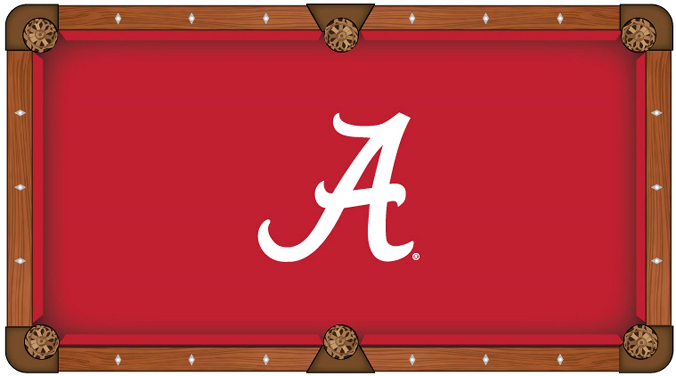 Holland Bar Stool Co. Alabama Pool Table Cloth by The