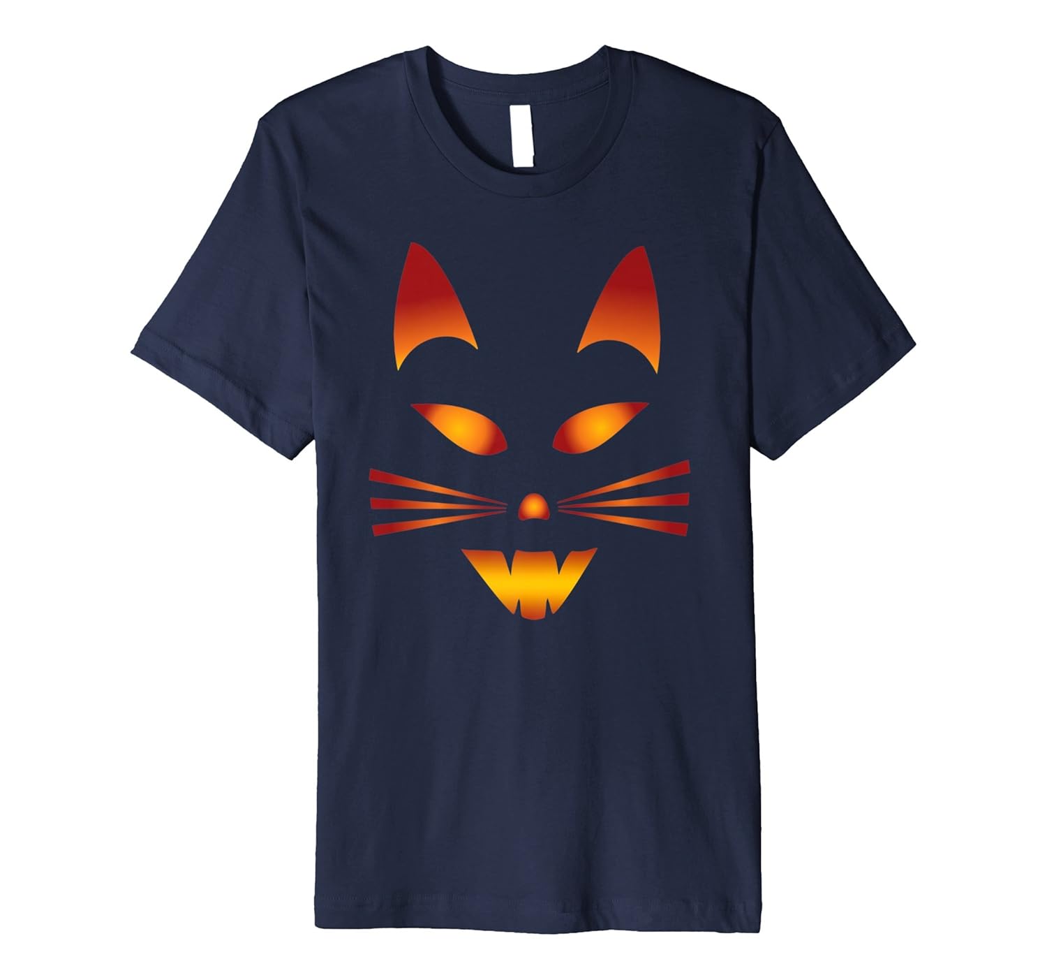 Cute Cat T Shirt Gift - Pumpkin Face Cat Shirt- TPT