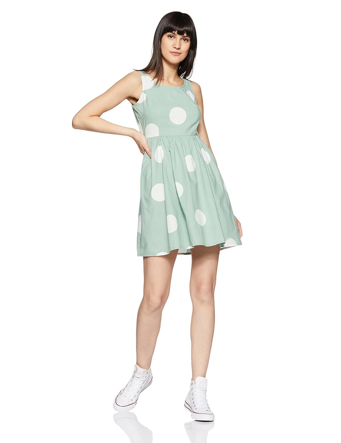 vero moda women's a-line knee-long dress