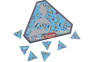 Think Fun Triazzle Picture-Matching Brainteaser (Butterflies) Puzzle for Ages 8 and Up (76492)